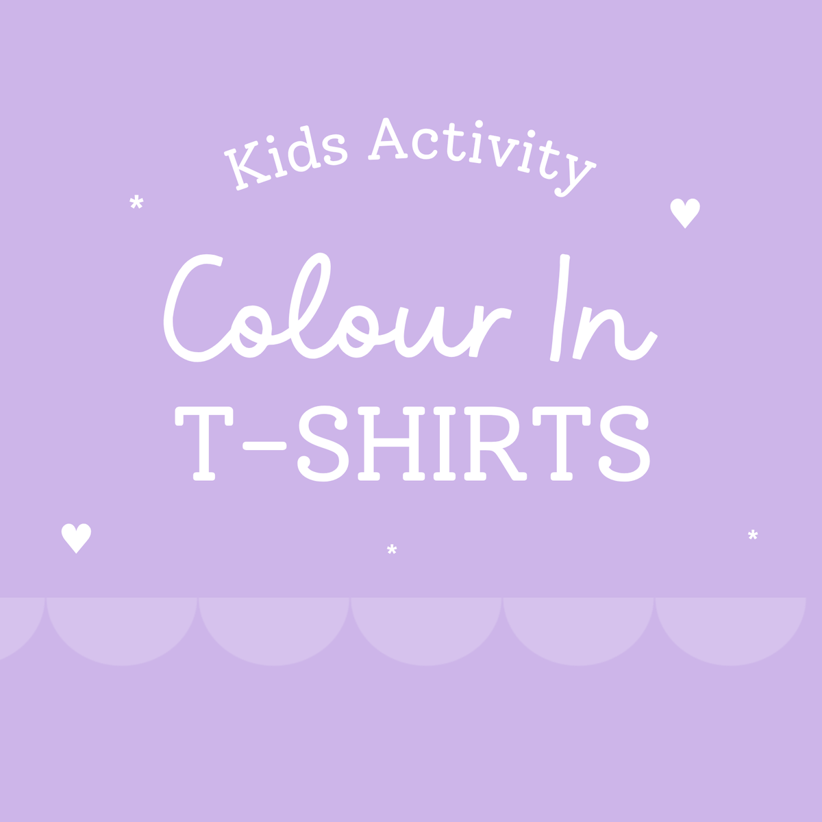 Colour In T-Shirts