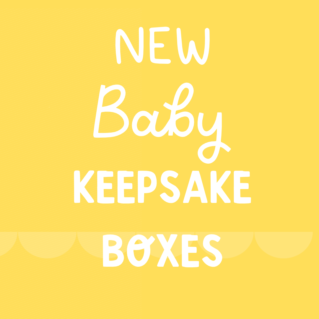 New Baby Keepsake Boxes