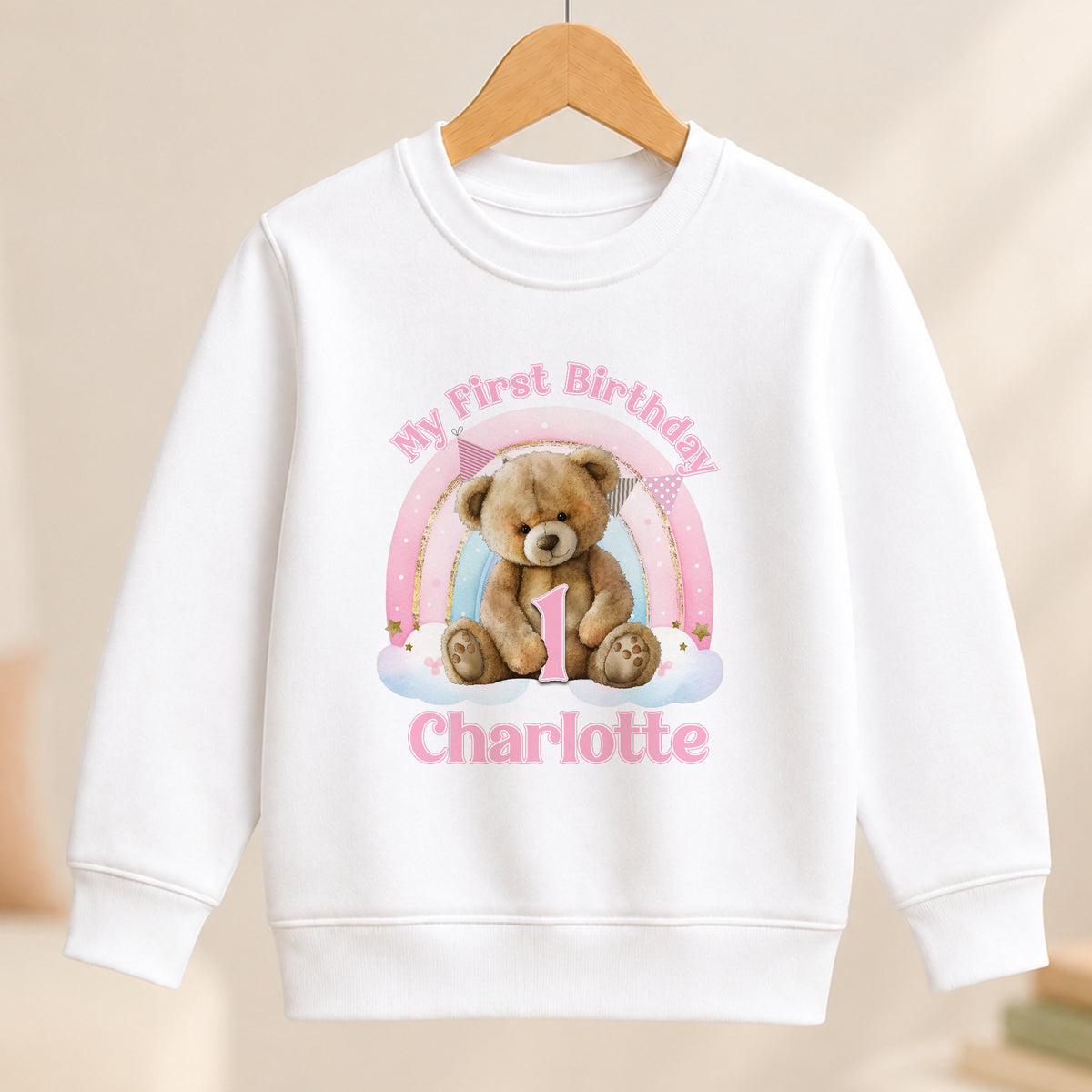 Personalised First Birthday jumper