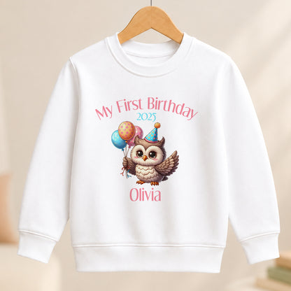 Personalised First Birthday jumper