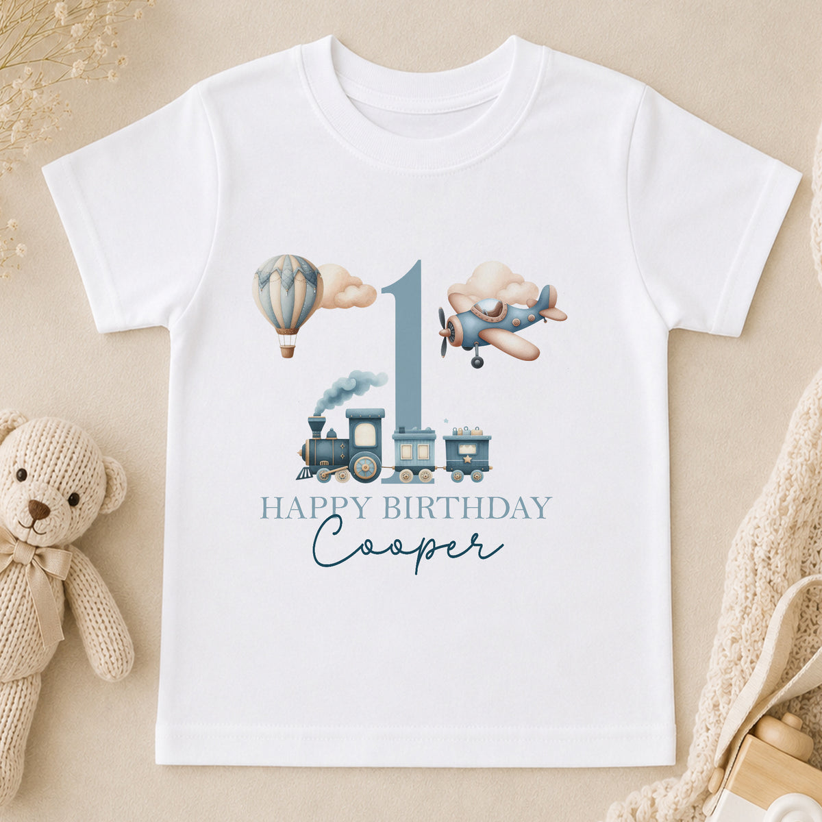 Personalised First Birthday t-shirt