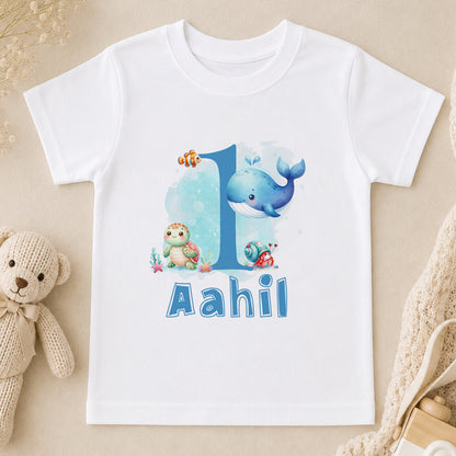 Personalised First Birthday t-shirt