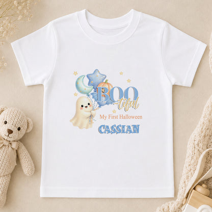 Personalised First Halloween Baby t-shirt