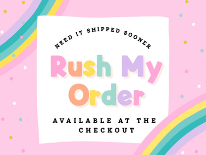 Rush My Order – faster dispatch available at the checkout