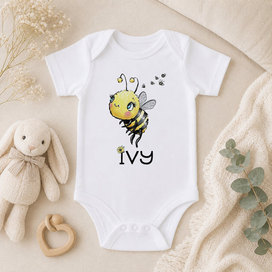 Personalised Newborn Baby Gift baby vest