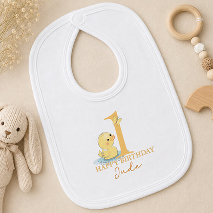 Personalised First Birthday bib