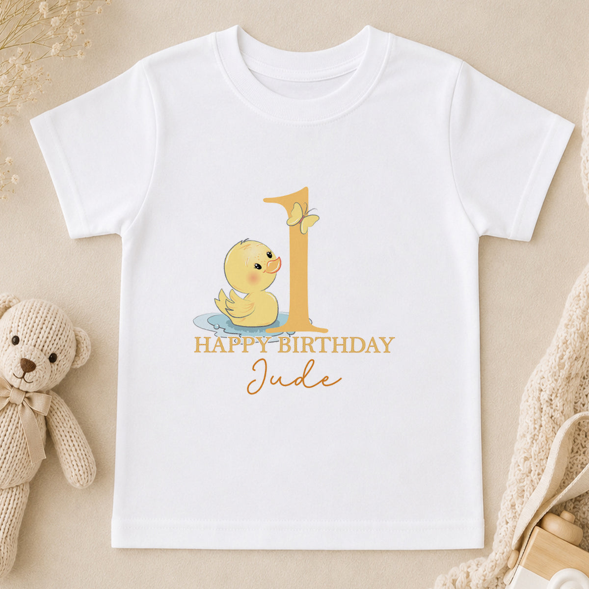 Personalised First Birthday t-shirt
