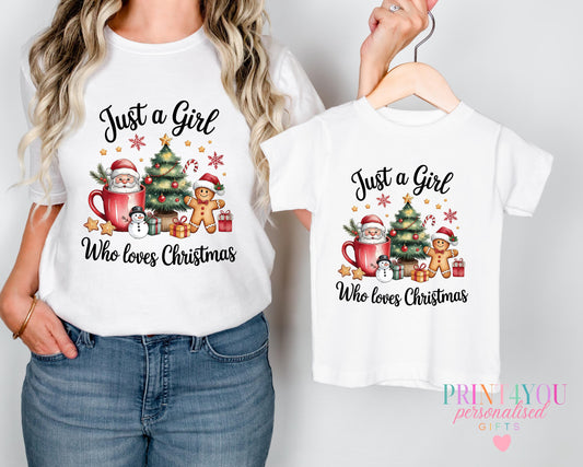 Matching Mummy and Me Shirts – Family Tops – Soft Cotton Christmas Tees - 0-3 months