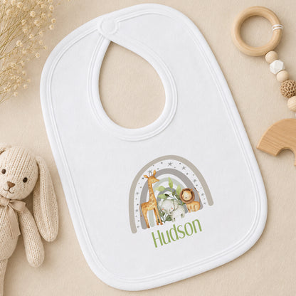 Personalised Welcome Baby Gift bib