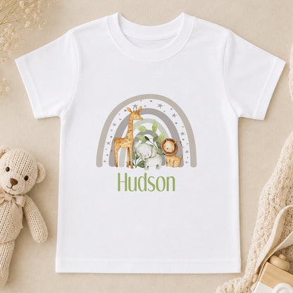 Personalised Welcome Baby Gift t-shirt