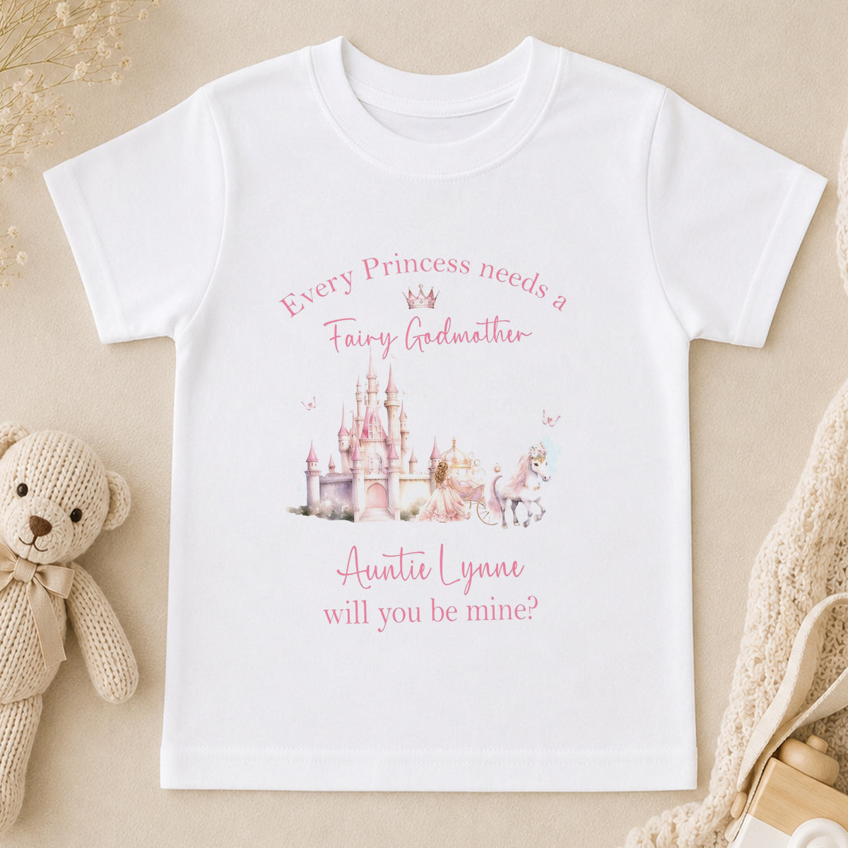 Personalised Godmother Proposal t-shirt