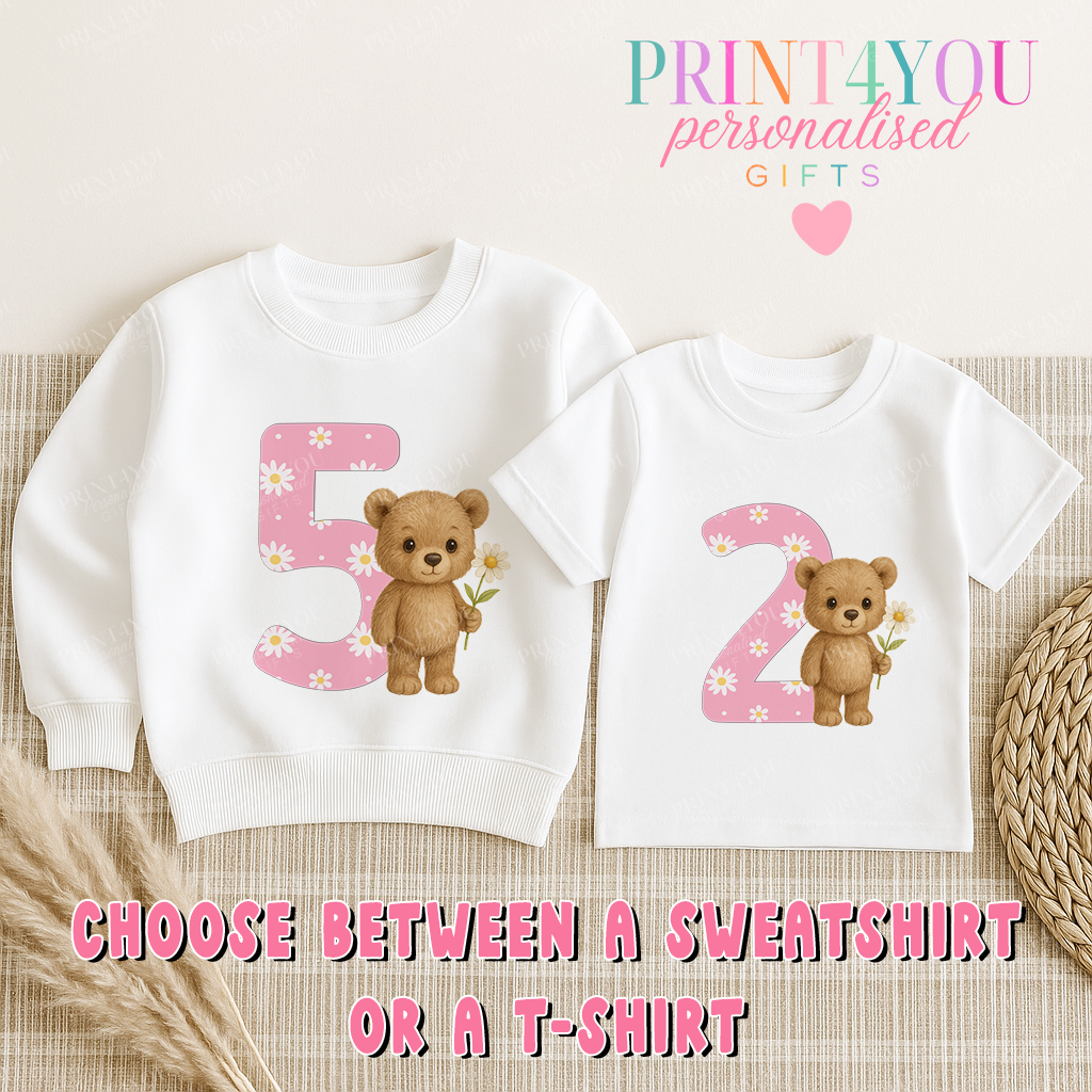 Personalised Digger Birthday Jumper, Birthday Sweatshirt for Children, Any Age Diggin Being, Builder Construction Digger Design - 6-12m