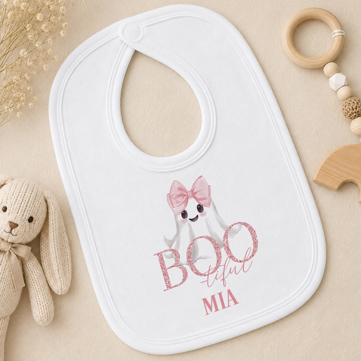 Personalised First Halloween Baby bib