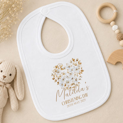 Personalised Christening bib