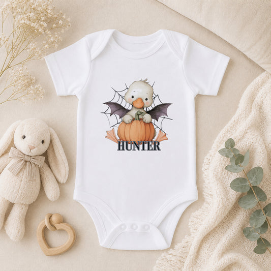 Personalised First Halloween Baby baby vest