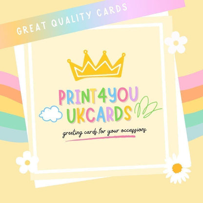 Great quality cards from Print4You UK Cards