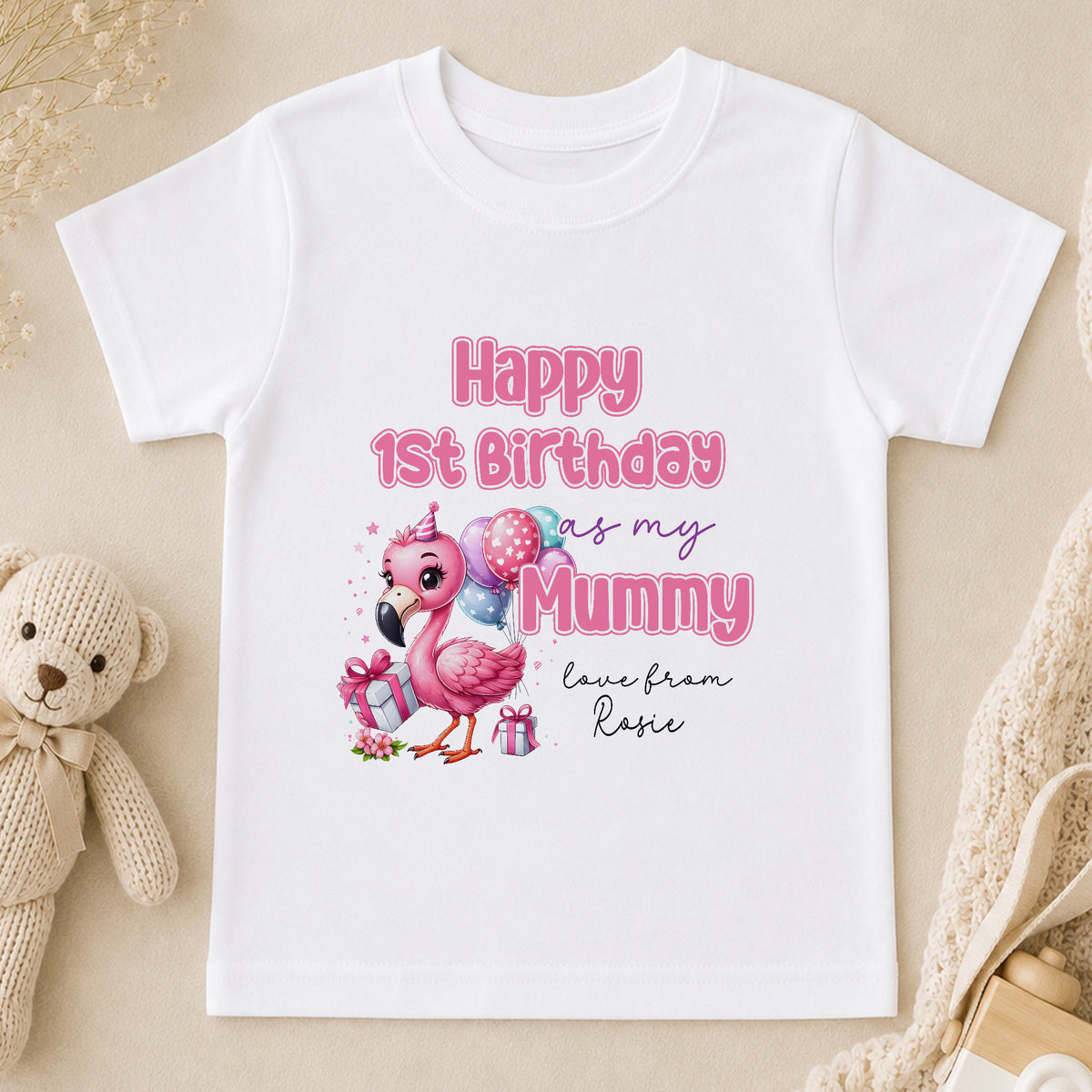 Personalised Baby Birthday t-shirt