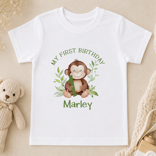 Personalised First Birthday t-shirt