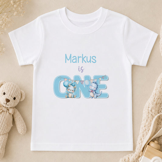 Personalised First Birthday t-shirt