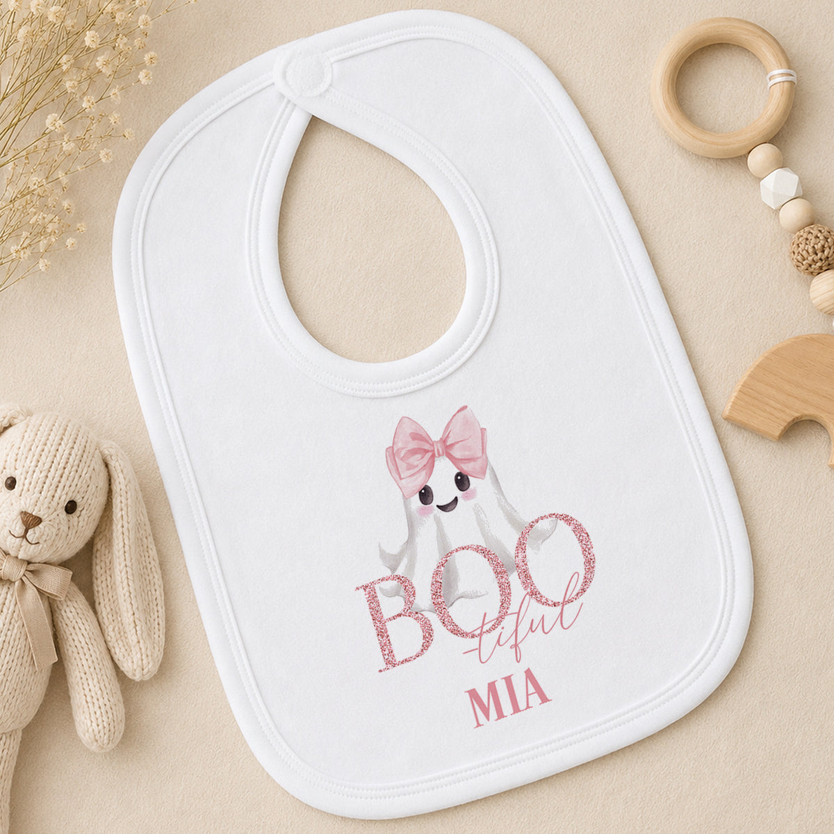 Personalised First Halloween Baby bib