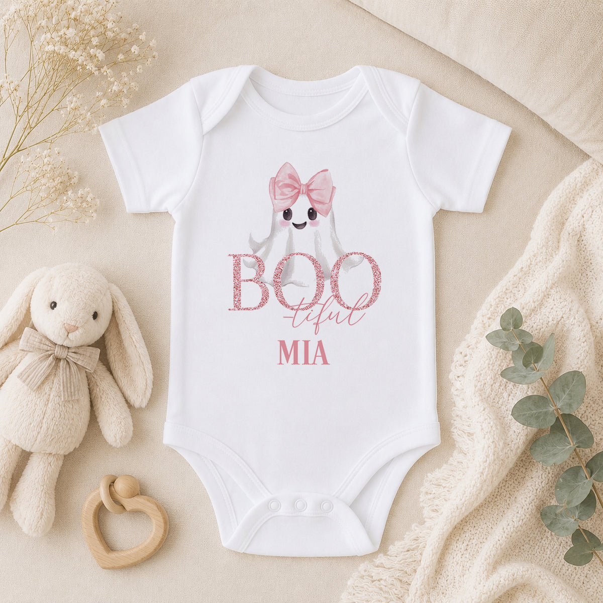 Personalised First Halloween Baby baby vest